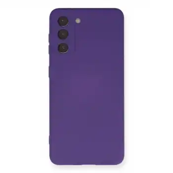 Samsung Galaxy S21 Kılıf Nano İçi Kadife Silikon - Mor