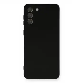 Samsung Galaxy S21 Plus Kılıf Nano İçi Kadife Silikon - Siyah