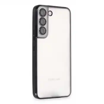 Samsung Galaxy S22 Kılıf Razer Lensli Silikon - Siyah