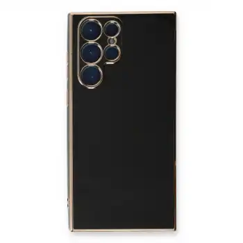 Samsung Galaxy S22 Ultra Kılıf Volet Silikon - Siyah