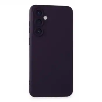 Samsung Galaxy S23 Fe Kılıf Nano İçi Kadife Silikon - Mor