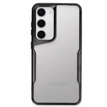 Samsung Galaxy S23 Kılıf Boyi Silikon Kapak - Siyah