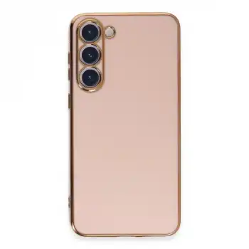 Samsung Galaxy S23 Kılıf Volet Silikon - Pembe