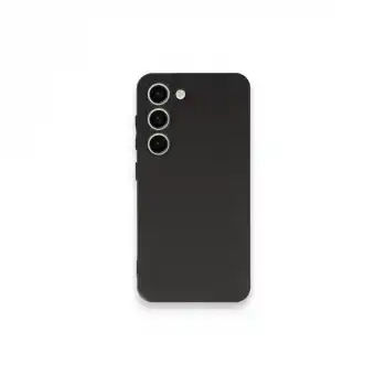 Samsung Galaxy S23 Plus Kılıf First Silikon - Siyah