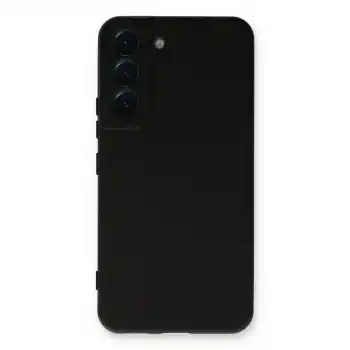 Samsung Galaxy S23 Plus Kılıf Nano İçi Kadife Silikon - Siyah