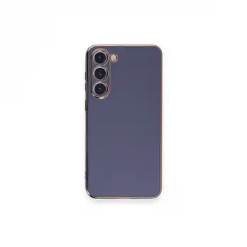 Samsung Galaxy S23 Plus Kılıf Volet Silikon - Mavi