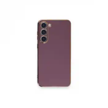 Samsung Galaxy S23 Plus Kılıf Volet Silikon - Mor