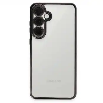 Samsung Galaxy S24 Fe Kılıf Razer Lensli Silikon - Siyah