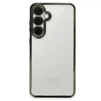 Samsung Galaxy S24 Fe Kılıf Razer Lensli Silikon - Yeşil