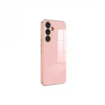 Samsung Galaxy S24 Fe Kılıf Volet Silikon - Pembe