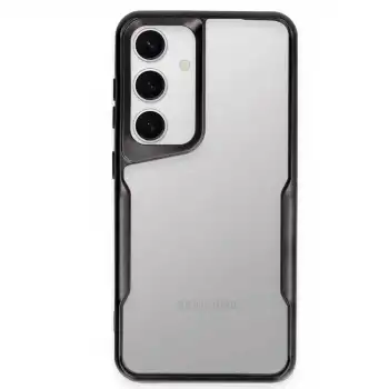 Samsung Galaxy S24 Kılıf Boyi Silikon Kapak - Siyah