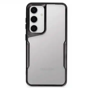 Samsung Galaxy S24 Kılıf Boyi Silikon Kapak - Siyah