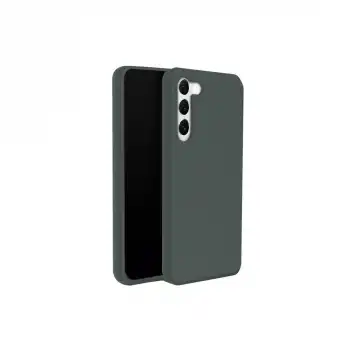 Samsung Galaxy S24 Kılıf First Silikon - Koyu Yeşil