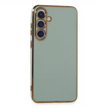 Samsung Galaxy S24 Plus Kılıf Volet Silikon - Açık Yeşil