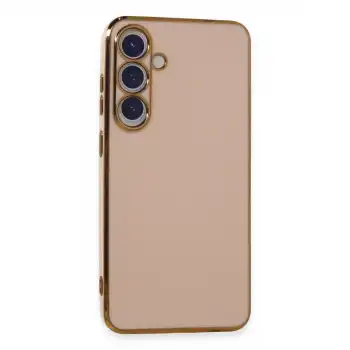 Samsung Galaxy S24 Plus Kılıf Volet Silikon - Pembe