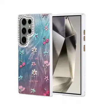 Samsung Galaxy S24 Ultra Kılıf Blade Aynalı Desenli Kapak - Desen 4