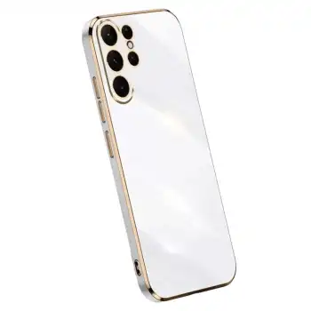 Samsung Galaxy S24 Ultra Kılıf Volet Silikon - Beyaz