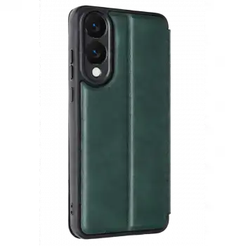 Samsung Galaxy S25 Edge Flip Cover - Koyu Yeşil