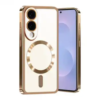 Samsung Galaxy S25 Edge Kross Magneticsafe Kapak - Çöl Titanyum