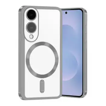 Samsung Galaxy S25 Edge Kross Magneticsafe Kapak - Gümüş