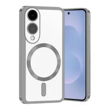 Samsung Galaxy S25 Edge Kross Magneticsafe Kapak - Gümüş