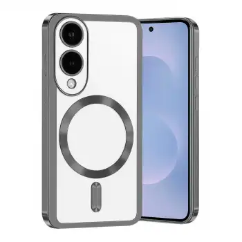 Samsung Galaxy S25 Edge Kross Magneticsafe Kapak - Titan Gri