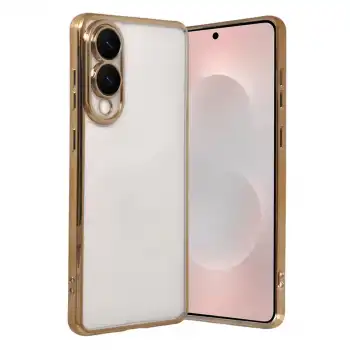 Samsung Galaxy S25 Edge Razer Lensli Silikon - Gold