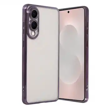 Samsung Galaxy S25 Edge Razer Lensli Silikon - Mor