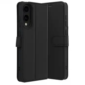 Samsung Galaxy S25 Edge Trend S Plus Kapaklı Kılıf - Siyah