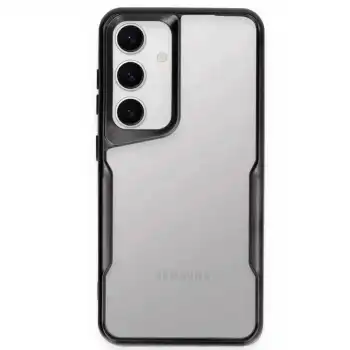Samsung Galaxy S25 Kılıf Boyi Silikon Kapak - Siyah