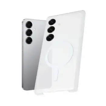 Samsung Galaxy S25 Plus Kılıf Pc Zara Magsafe Şeffaf Kılıf - Şeffaf
