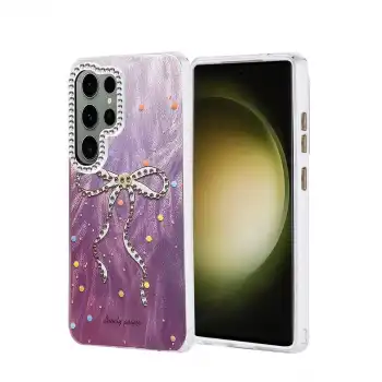 Samsung Galaxy S25 Ultra Kılıf Blade Aynalı Desenli Kapak - Desen 1