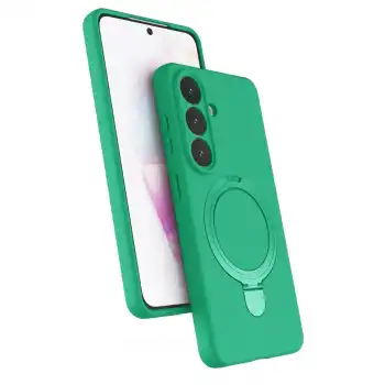 Samsung Galaxy S26 Plus Regal Magsafe Standlı Kapak - Yeşil