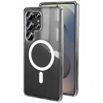 Samsung Galaxy S26 Ultra Magneticsafe Şeffaf Silikon - Şeffaf