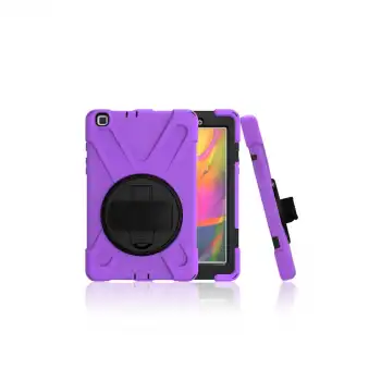 Samsung Galaxy T290 Tab A 8 Kılıf Amazing Tablet Kapak - Mor