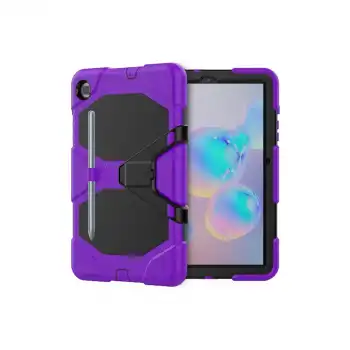 Samsung Galaxy T500 Tab A7 10.4 Kılıf Griffin Tablet Kapak - Mor
