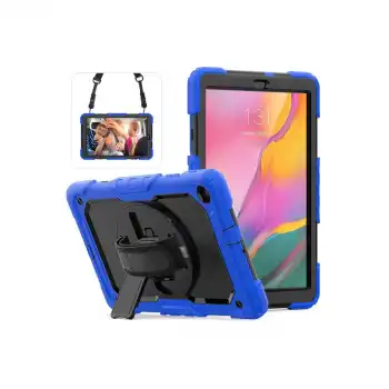 Samsung Galaxy T510 Tab A 10.1 Kılıf Pars Tablet Kapak - Mavi