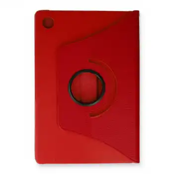 Samsung Galaxy Tab A9 Plus Kılıf 360 Tablet Deri Kılıf - Kırmızı