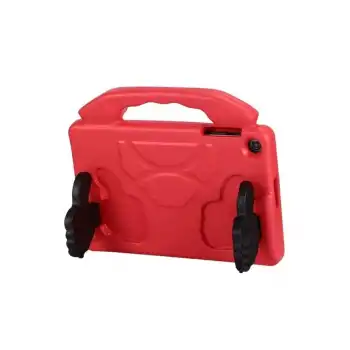 Samsung Galaxy Tab A9 Plus Kılıf Like Stantlı Tablet Silikon - Kırmızı