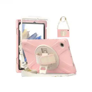 Samsung Galaxy X200 Tab A8 10.5 Kılıf Amazing Tablet Kapak - Pembe