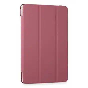 Samsung Galaxy X610 Tab S9 Fe Plus 12.4 Kılıf Tablet Smart Kılıf - Pembe