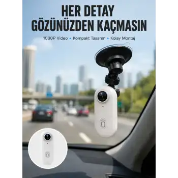 Şarj Edilebilir Uzun Ömürlü Mini Spor Kamera Full HD Yeni Nesil