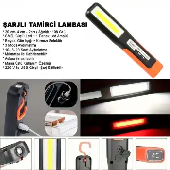 Şarjlı Tamirci Lambası  Wt-297