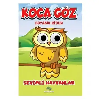 Sevimli Hayvanlar Boyama Kitabı