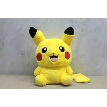 Sevimli Peluş Pikachu Sırt Çantası Alk3004