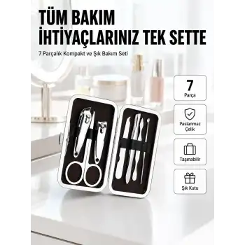 Seyahat İçin Uygun Çok Amaçlı Kişisel Bakım Seti