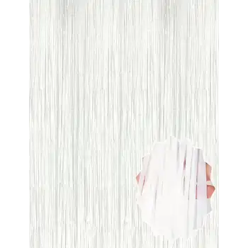 Soft Beyaz Renk Duvar Ve Kapı Perdesi İthal 100x200 Cm