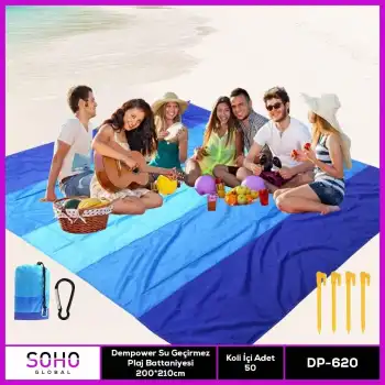 Su Geçirmez Plaj Battaniyesi