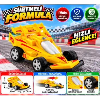 Sürtmeli Kırılmaz Sarı Formula
