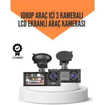 TA-01 LCD Ekranlı Gece Görüşlü Araç Kamerası